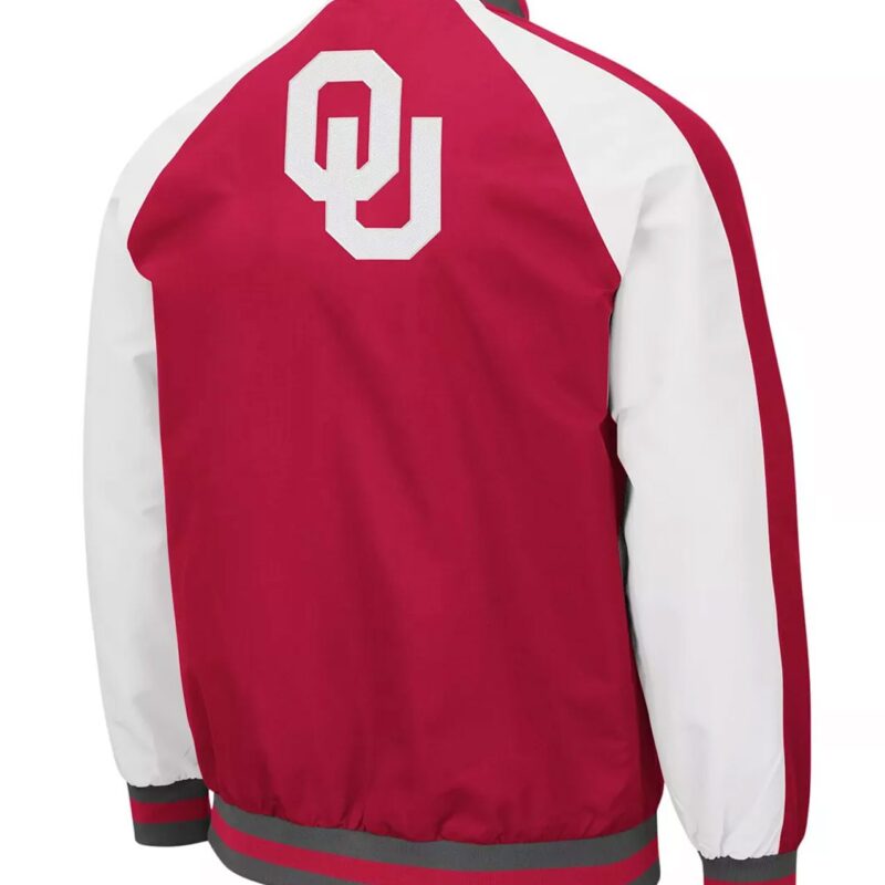 Colosseum Crimson Oklahoma Sooners Jacket