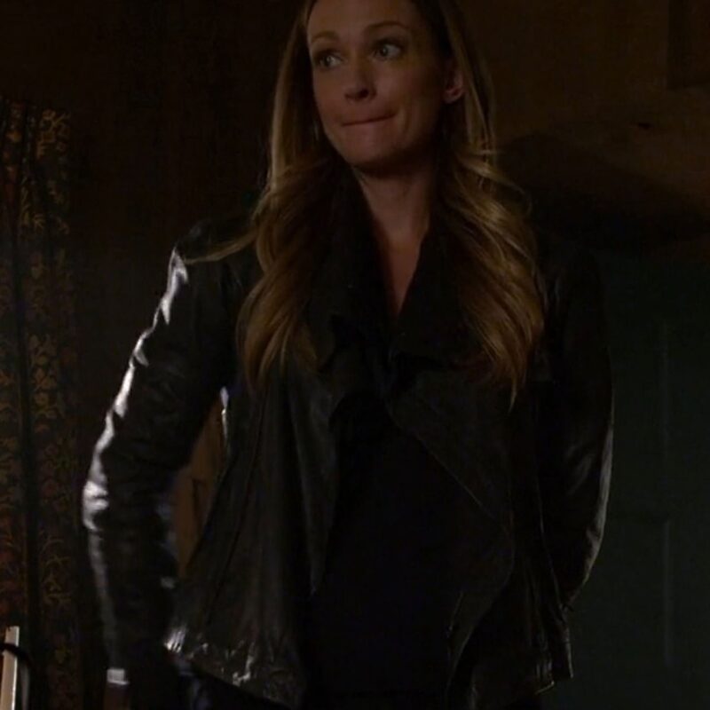 Criminal Minds S10 A.J. Cook Leather Jacket