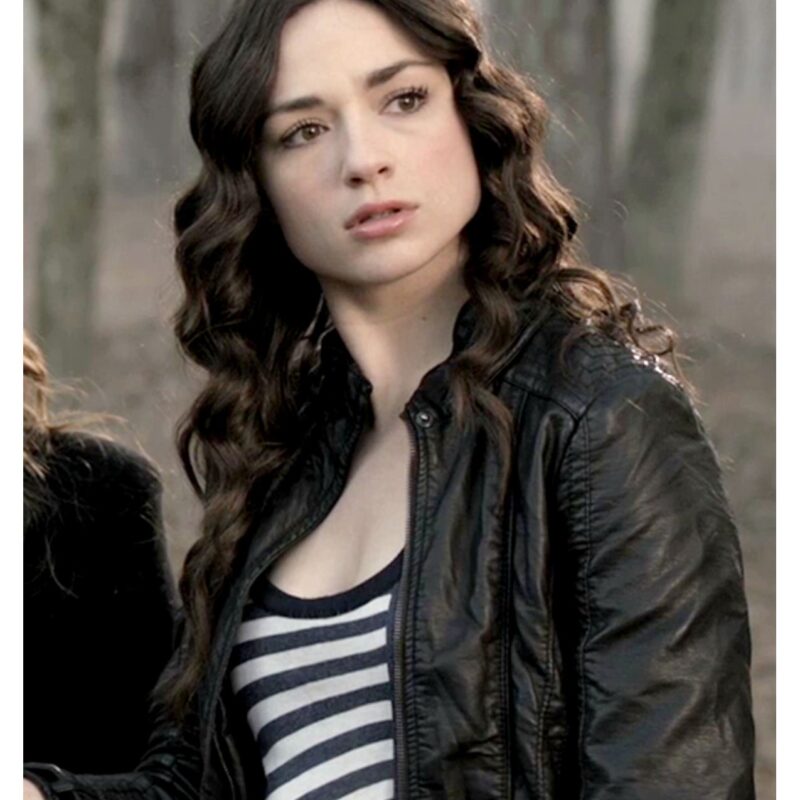 Crystal Reed Teen Wolf Leather Jacket