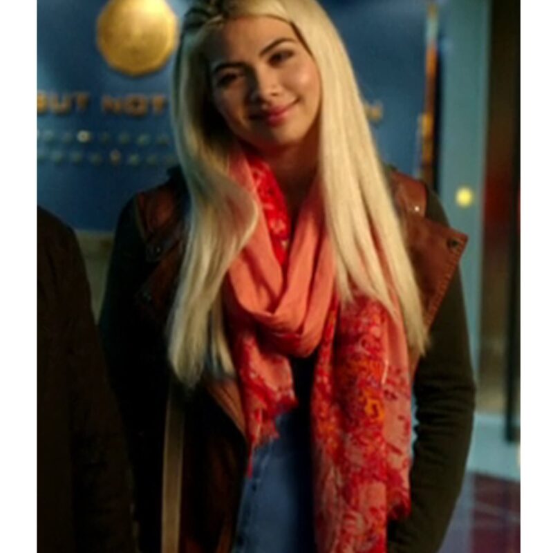 CSI Cyber Hayley Kiyoko Leather Vest