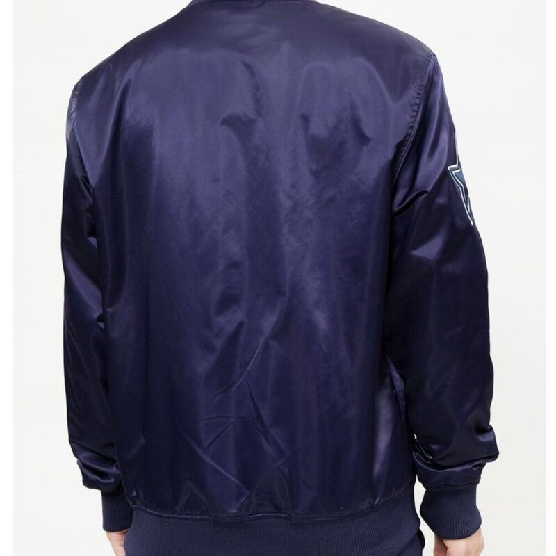 Dallas Cowboys Wordmark Satin Jacket