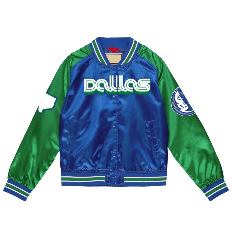 Dallas Mavericks City Edition Lightweight Satin Jacket