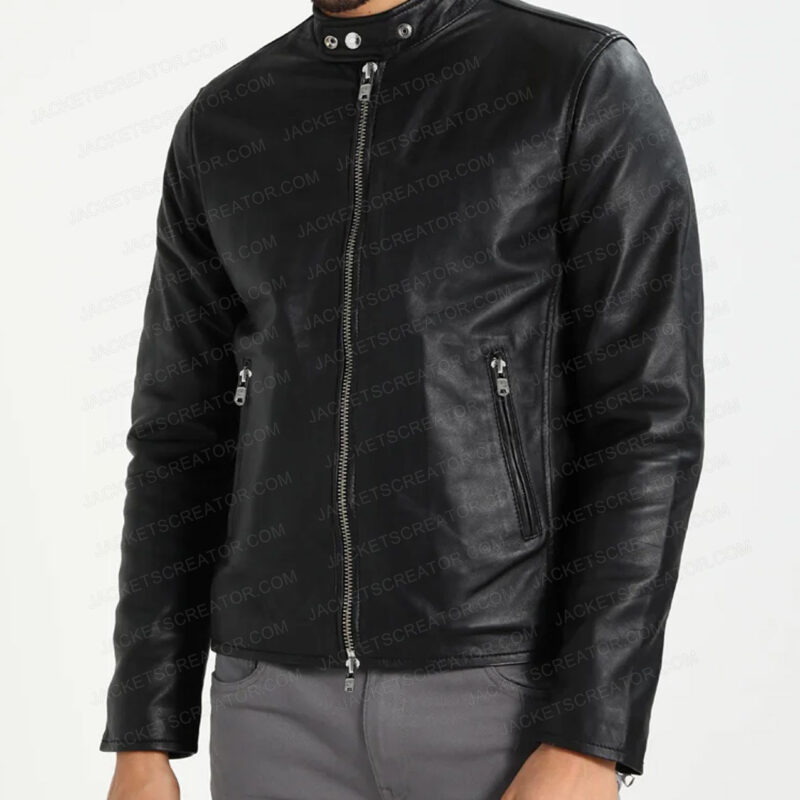 Evil Mike Colter Black Leather Jacket