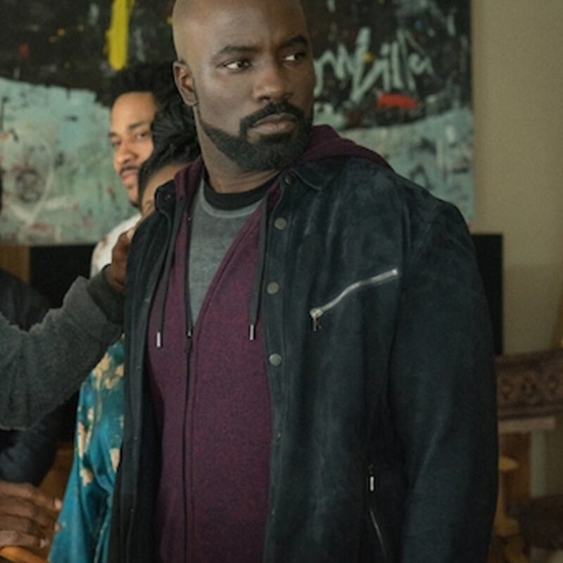 Evil Mike Colter Suede Jacket