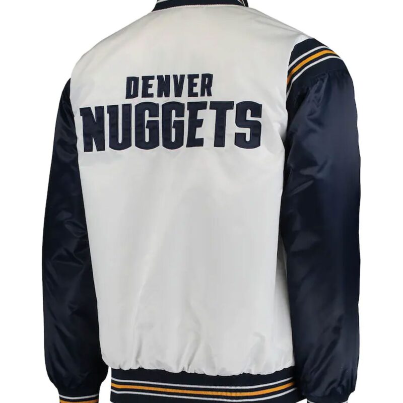 White/Navy Denver Broncos Renegade Jacket