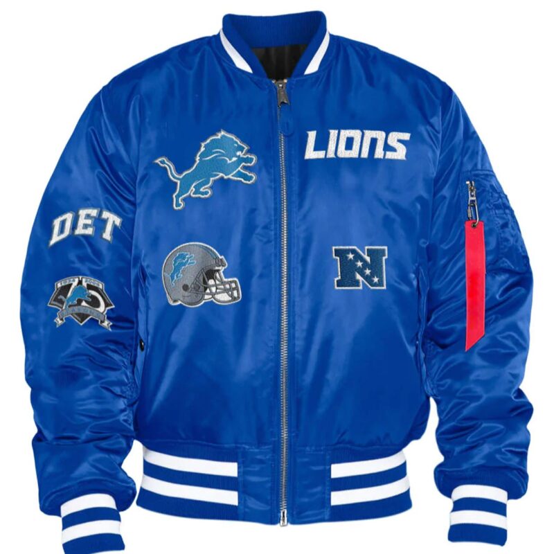 MA-1 Detroit Lions Bomber Jacket