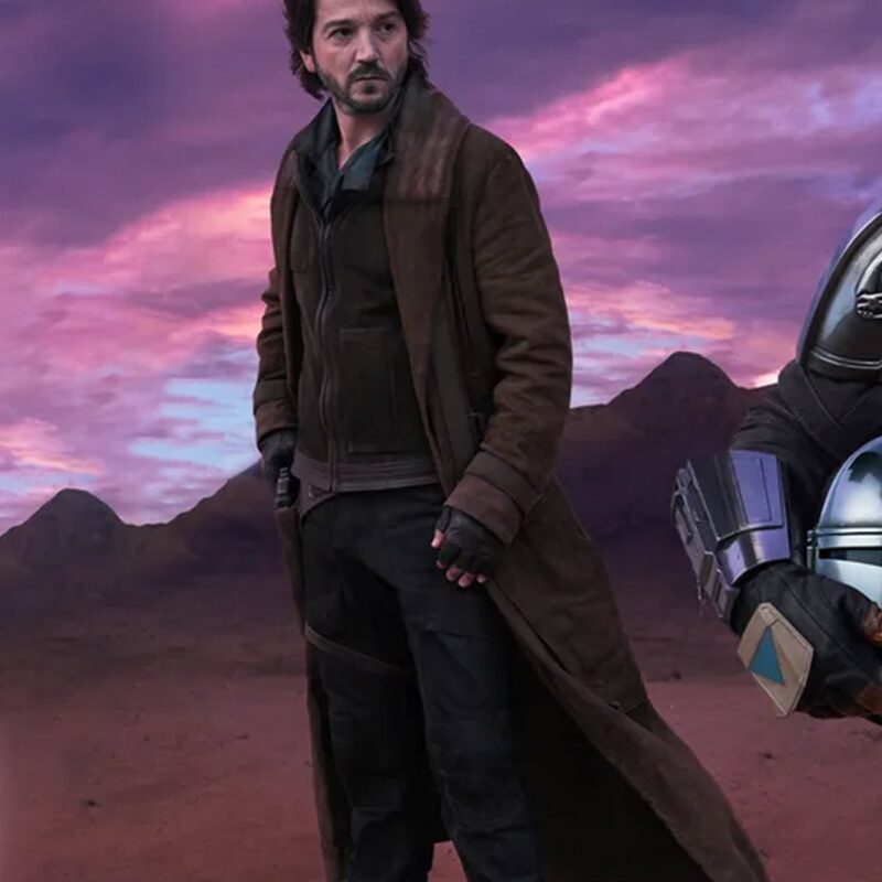 Diego Luna Andor Suede Coat