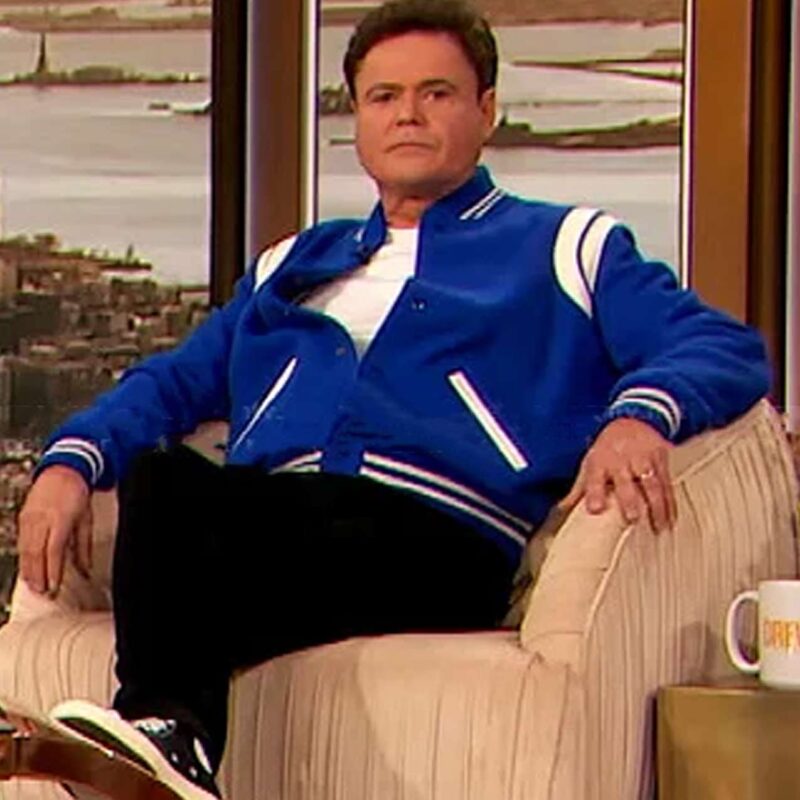 Donny Osmond Drew Barrymore Show Varsity Jacket