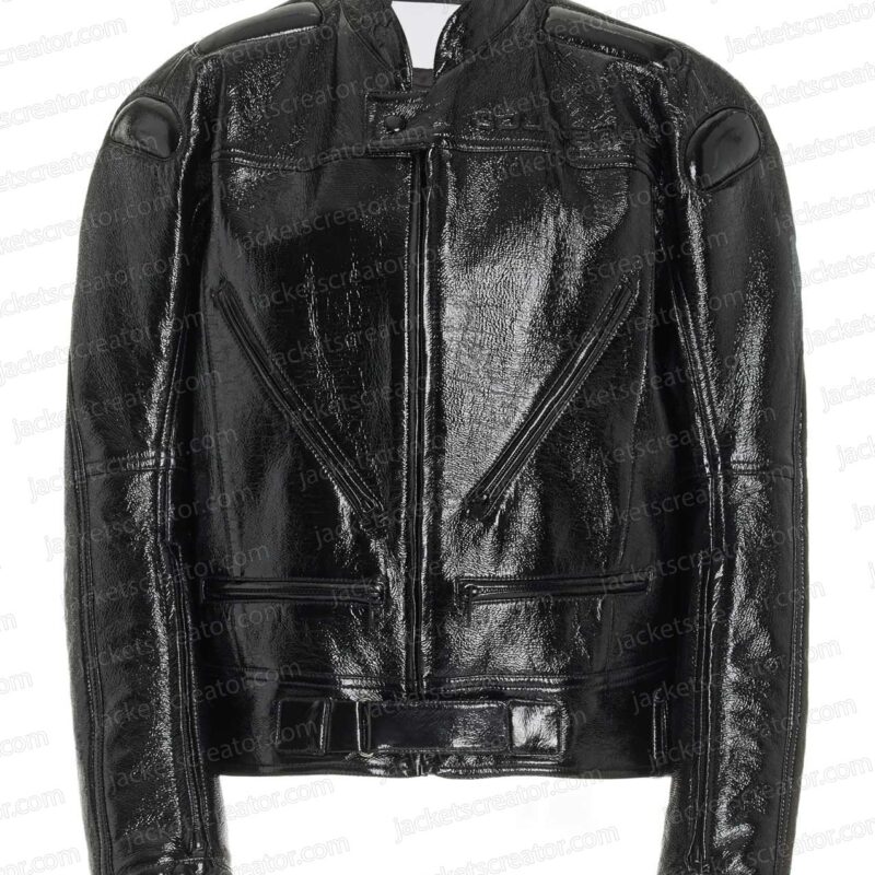 Dua Lipa Biker Leather Jacket