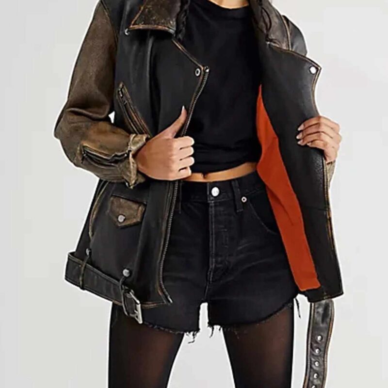 Gotham Knights Olivia Rose Keegan Leather Jacket