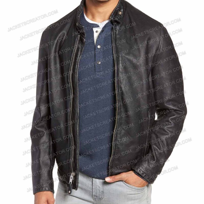 Joseph Quinn Stranger Things Season 04 Leather Jacket