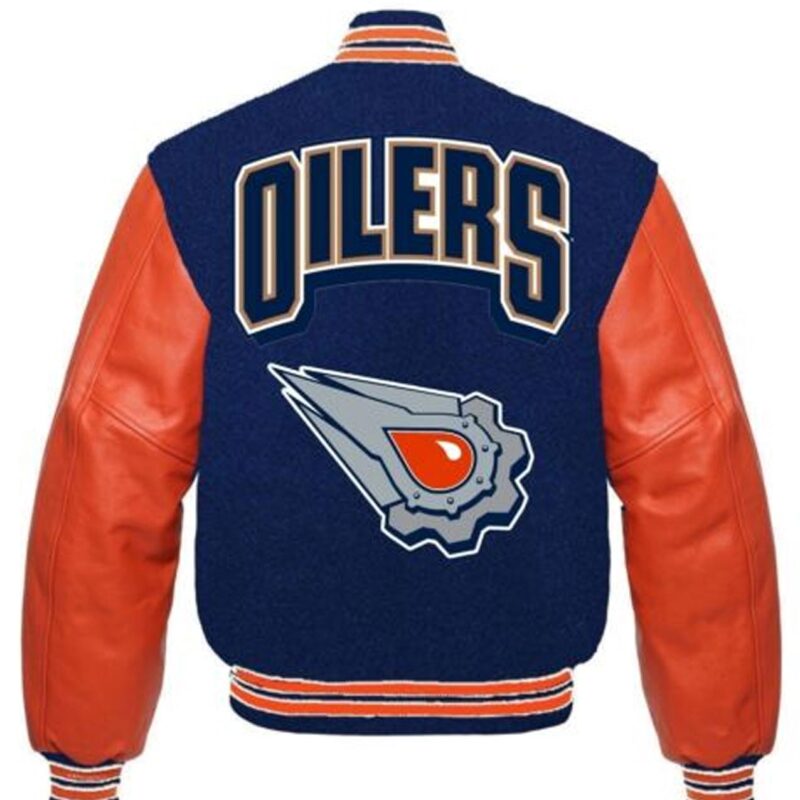 Edmonton Oilers NHL Varsity Jacket