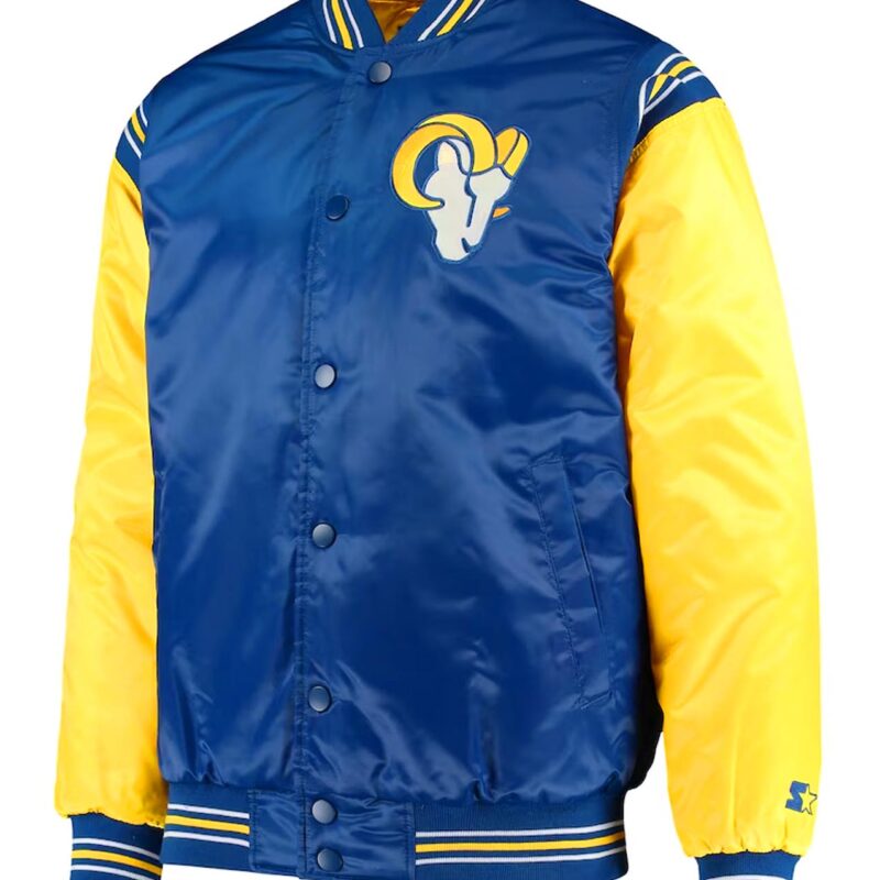 Royal/Gold Los Angeles Rams Enforcer Jacket