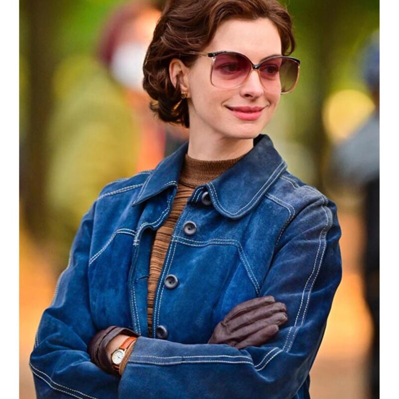 Anne Hathaway Armageddon Time Denim Coat