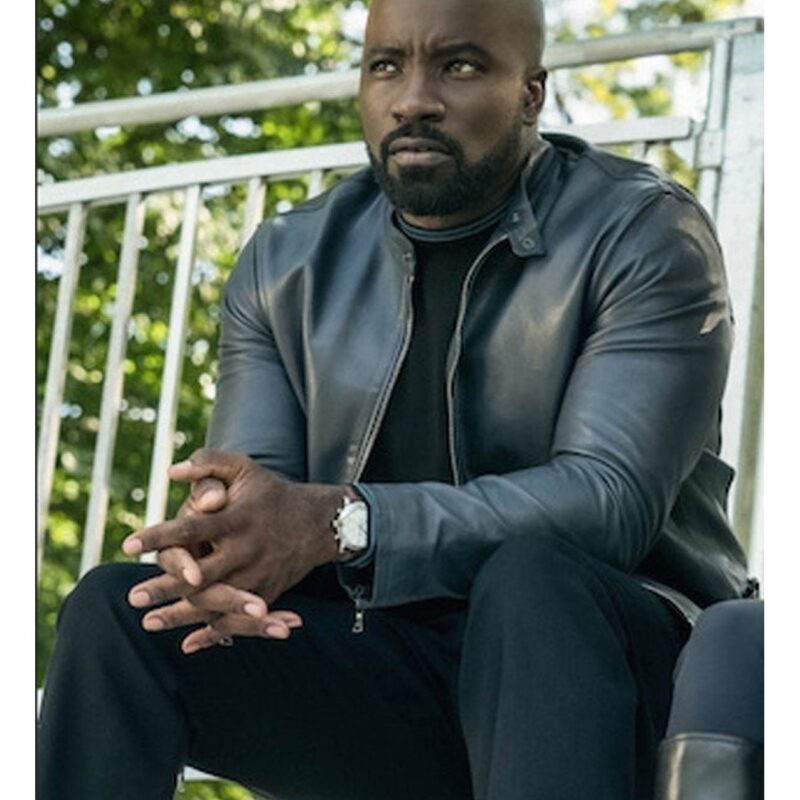 Evil Mike Colter Black Leather Jacket