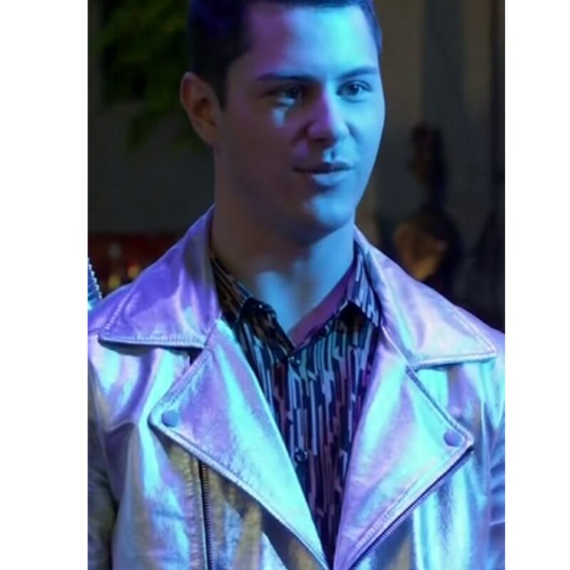 Faking It S04 Michael J. Willett Leather Jacket