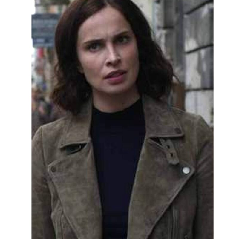 FBI International Season 2 Heida Reed Suede Jacket