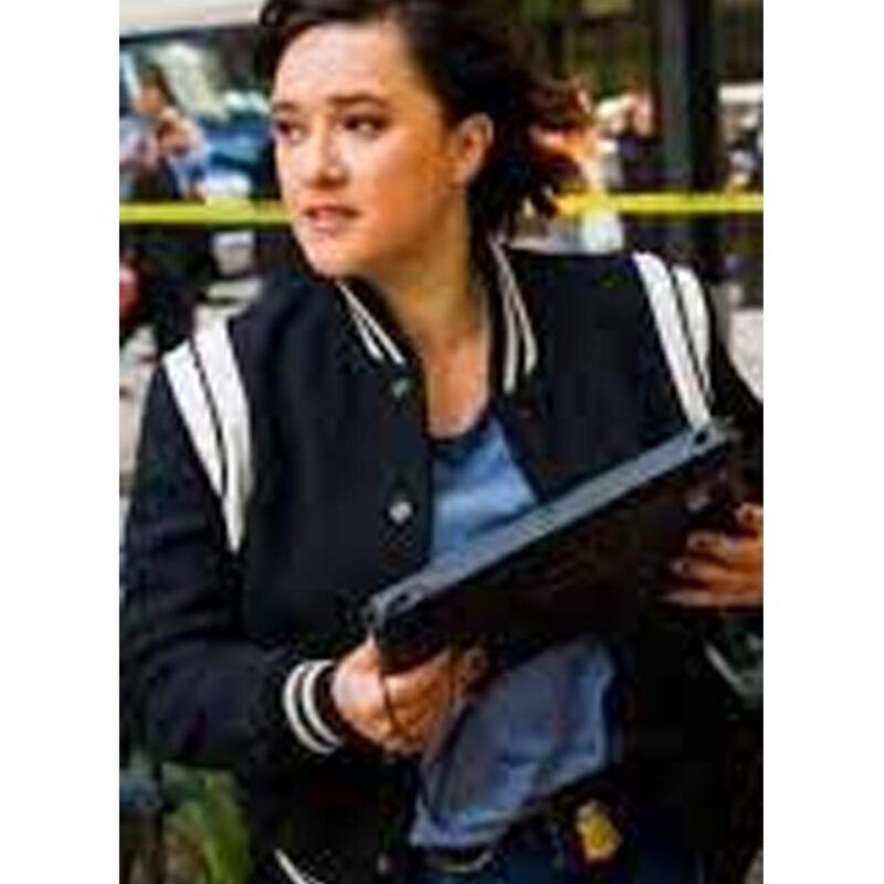 FBI Most Wanted Keisha Castle-Hughes Teddy Varsity Jacket