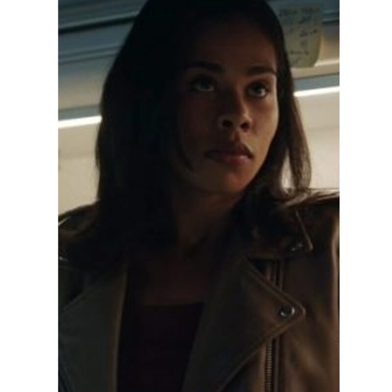 FBI Most Wanted Roxy Sternberg Tan Leather Jacket