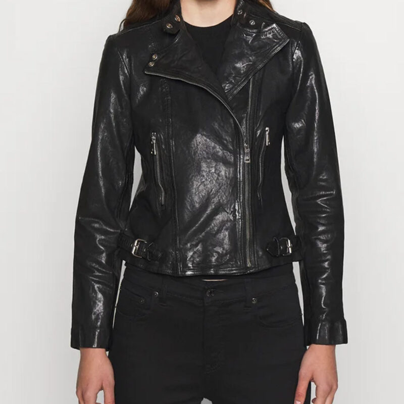 Women’s Feyoshi Leather Motorcycle Jacket