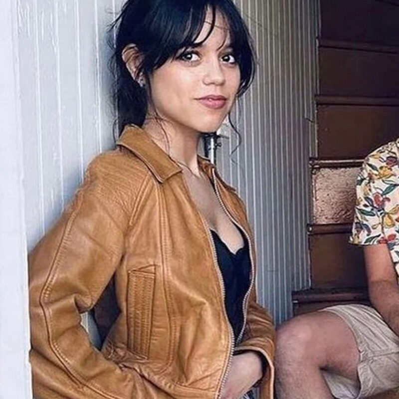 Finestkind Jenna Ortega Leather Jacket