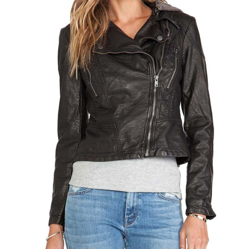 Shameless Season 6 Emmy Rossum Leather Jacket