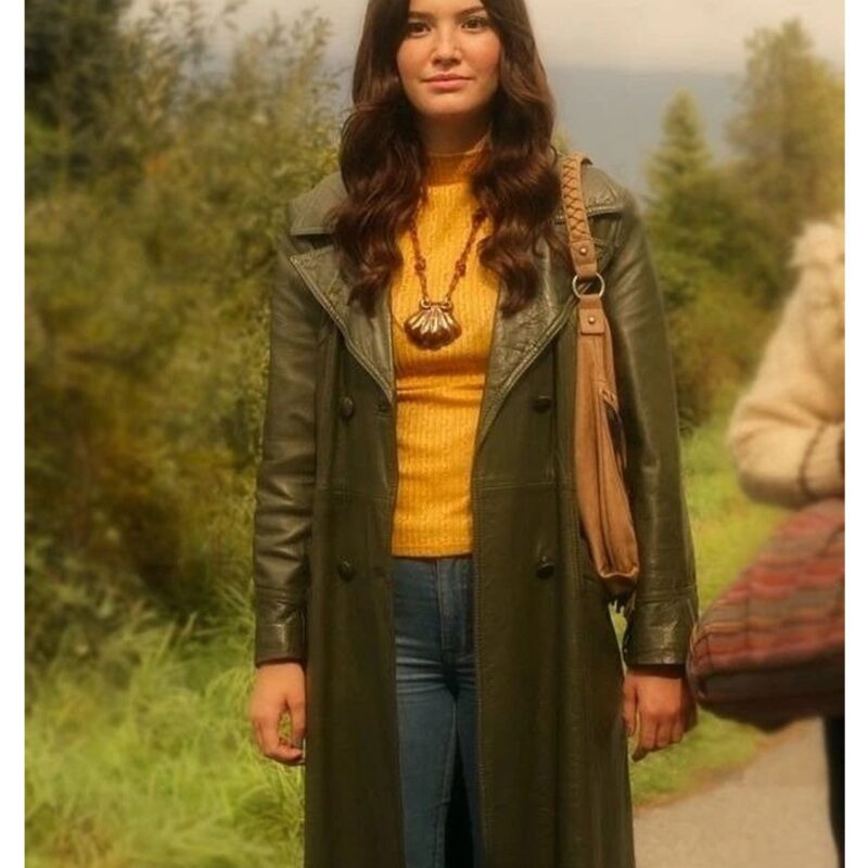 Firefly Lane Ali Skovbye Leather Coat