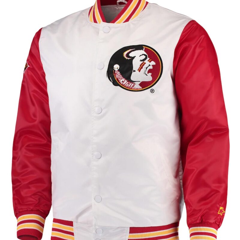 The Rookie Florida State Seminoles Red and White Jacket