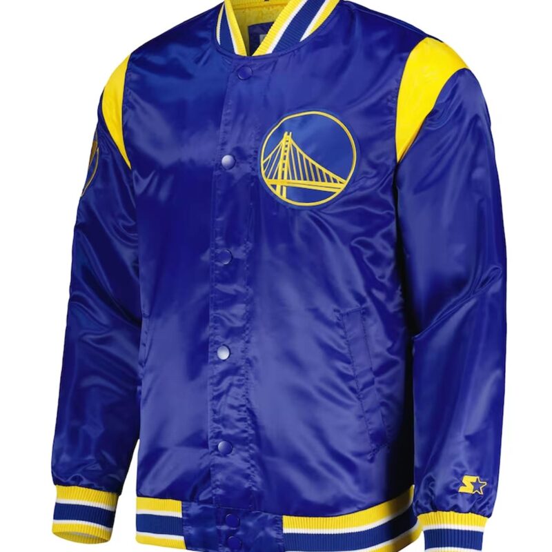 Golden State Warriors Force Play Royal Jacket