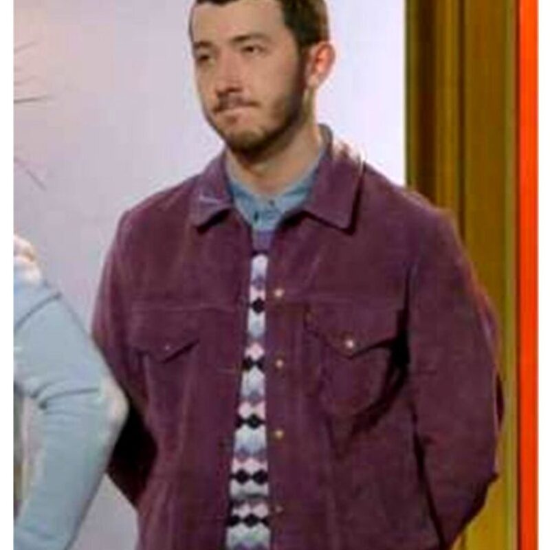 Frankie Jonas Claim to Fame Purple Jacket