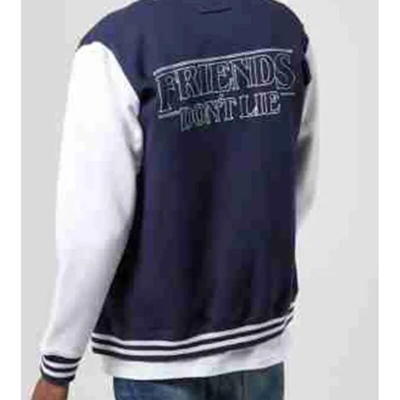 Friends Don’t Lie Stranger Things Varsity Jacket