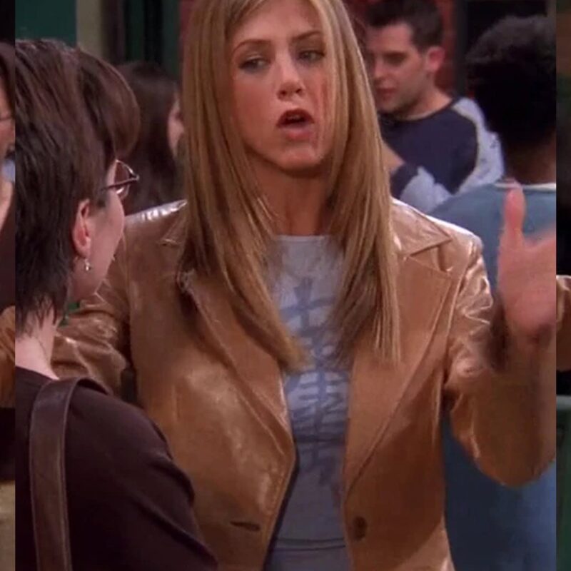 Friends Season 05 Jennifer Aniston Leather Blazer