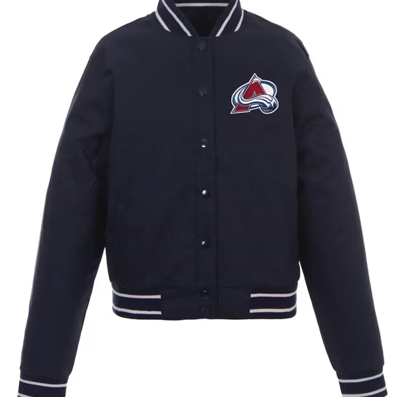 Colorado Avalanche Black Poly-Twill Jacket