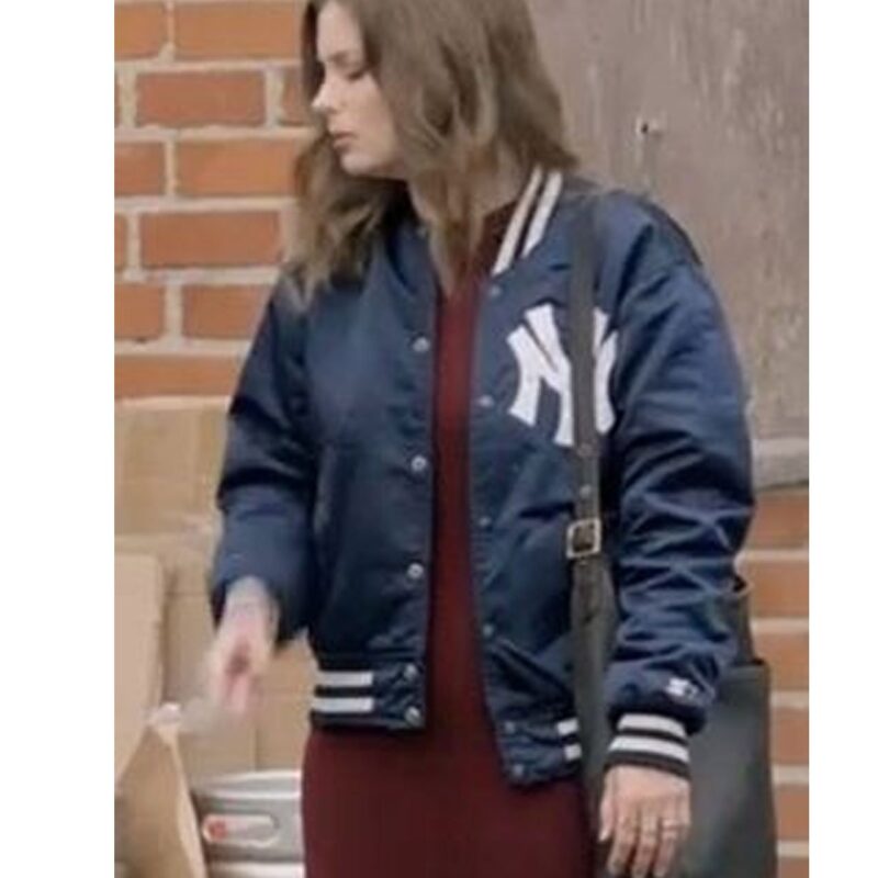 Gillian Jacobs Love NY Yankee Jacket