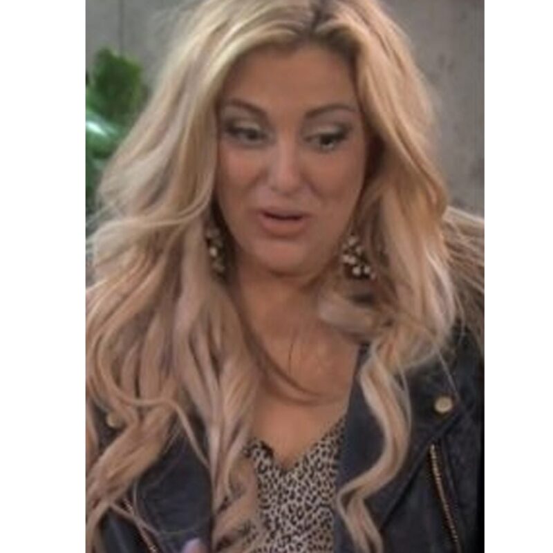 Gina Kirschenheiter The Real Housewives of Orange County Leather Jacket