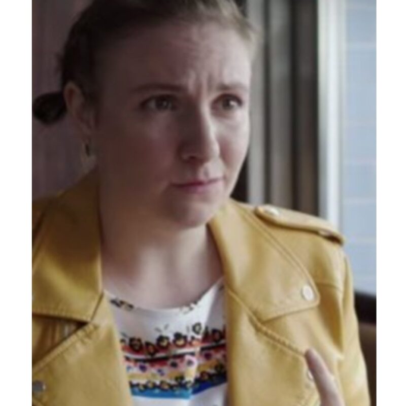 Girls Season 6 Lena Dunham Leather Jacket