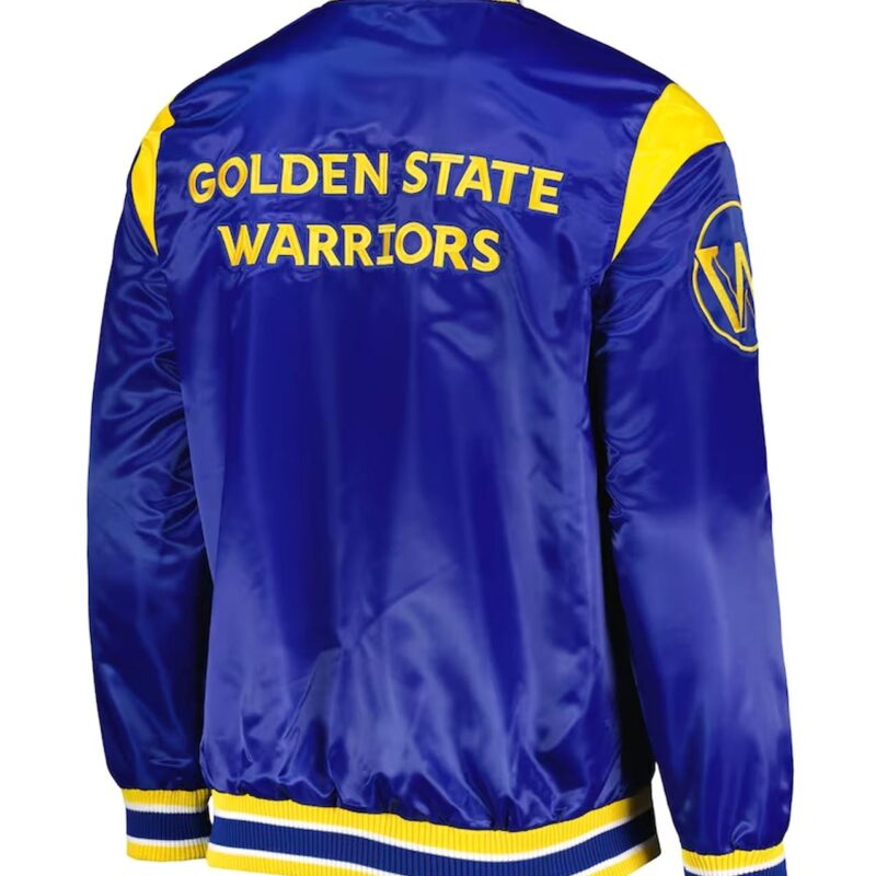 Golden State Warriors Force Play Royal Jacket