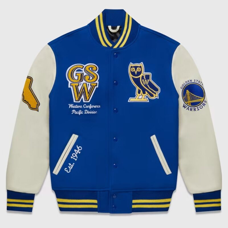 OVO Golden State Warriors Varsity Jacket