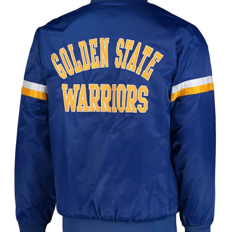 Golden State Warriors The Champ Royal Satin Jacket