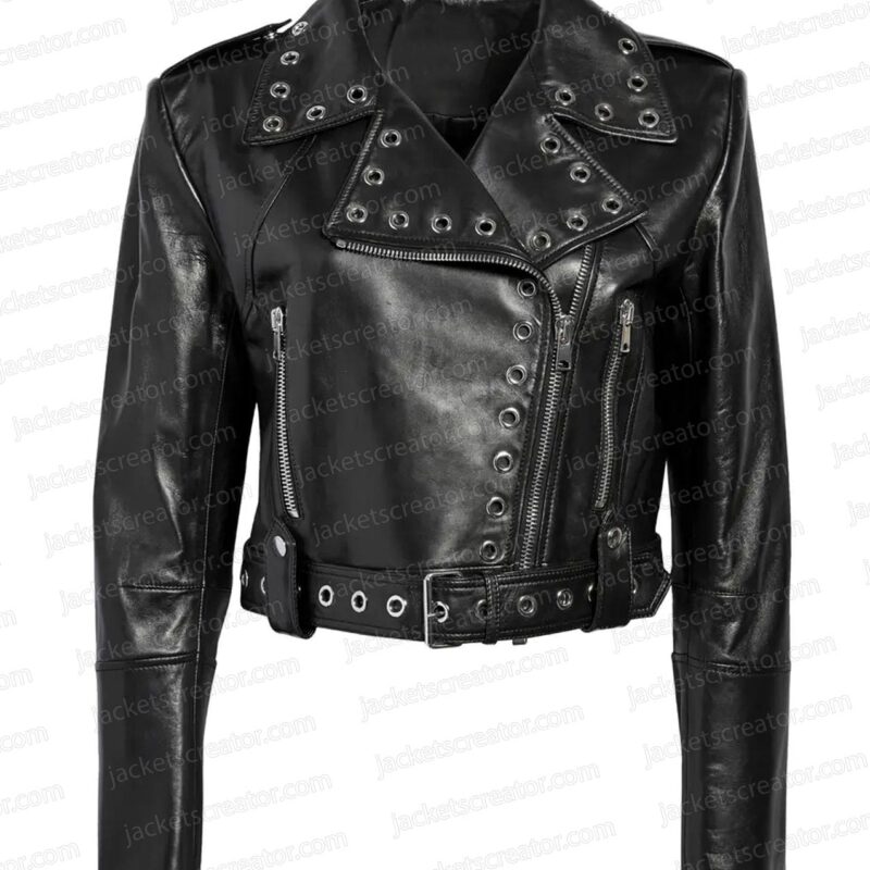 Dany Garcia Good Morning America Leather Jacket