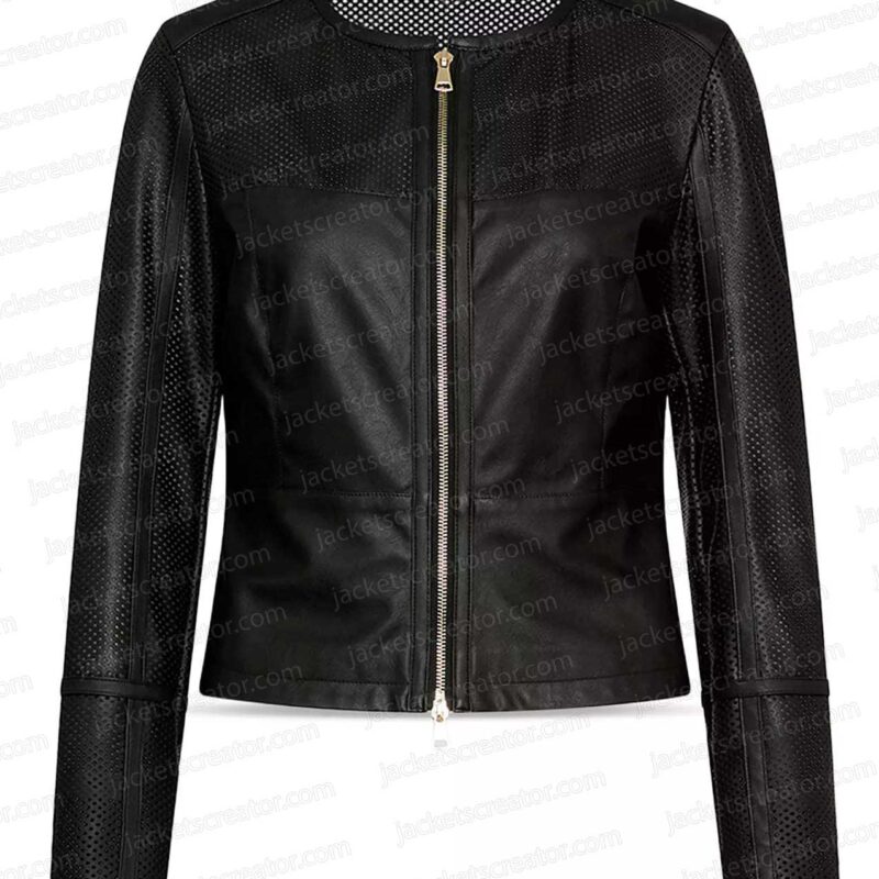 Stephanie Ramos Good Morning America Leather Jacket