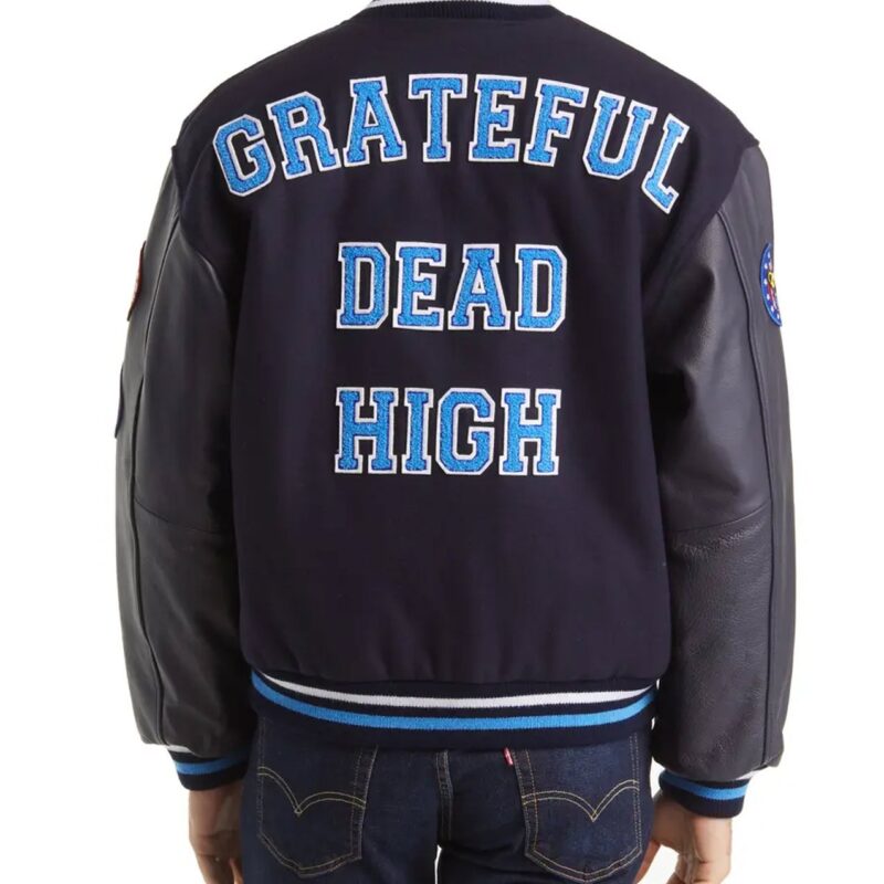 Grateful Dead High Varsity Jacket