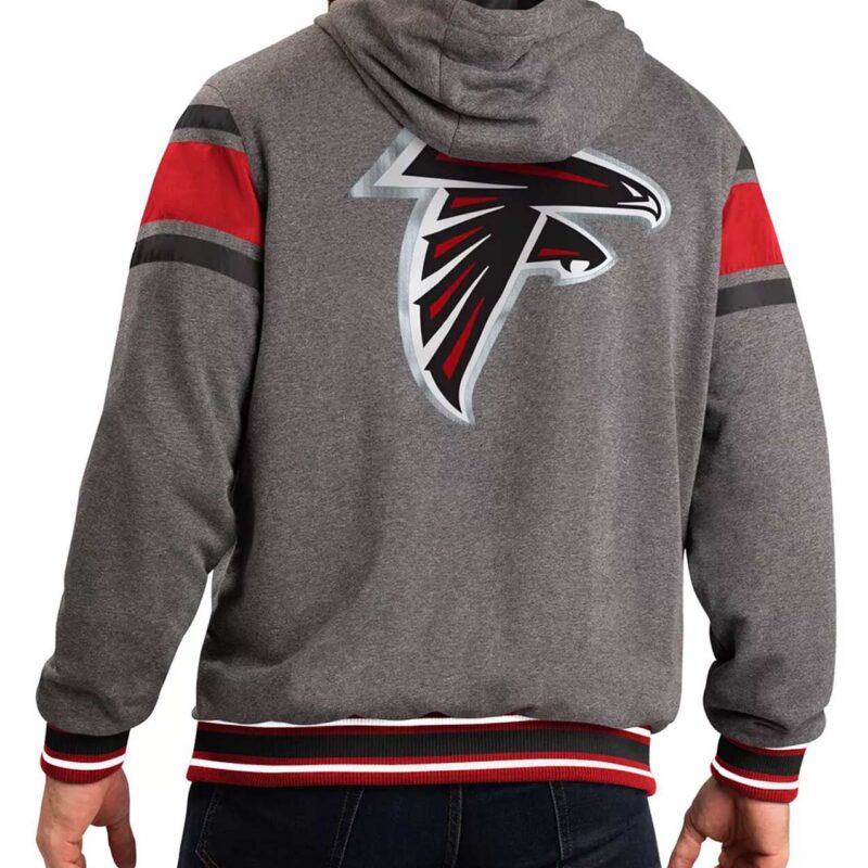 Gray Atlanta Falcons Extreme Hoodie