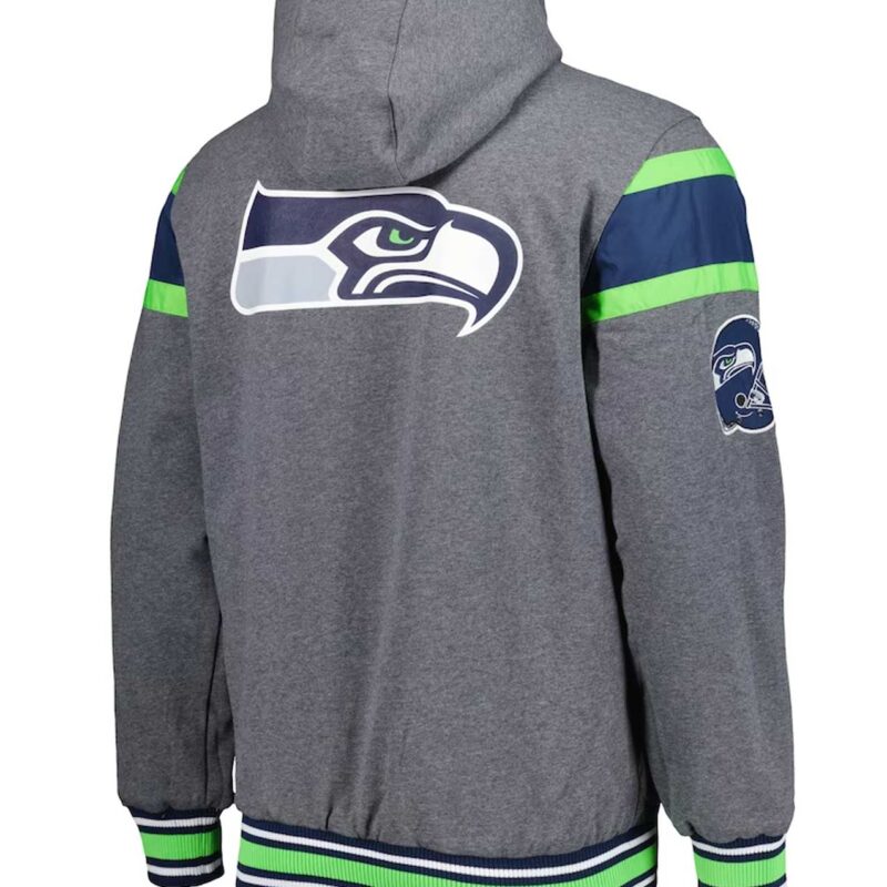 Gray Seattle Seahawks Extreme Hoodie