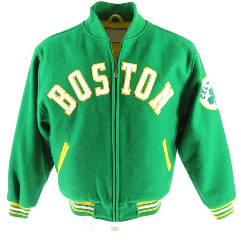 Boston Celtics 90’s Varsity Green Jacket