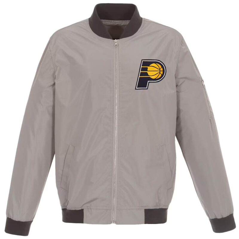 Indiana Pacers Nylon Bomber Jacket