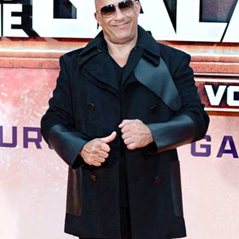 Vin Diesel Guardians of The Galaxy 3 Black Coat