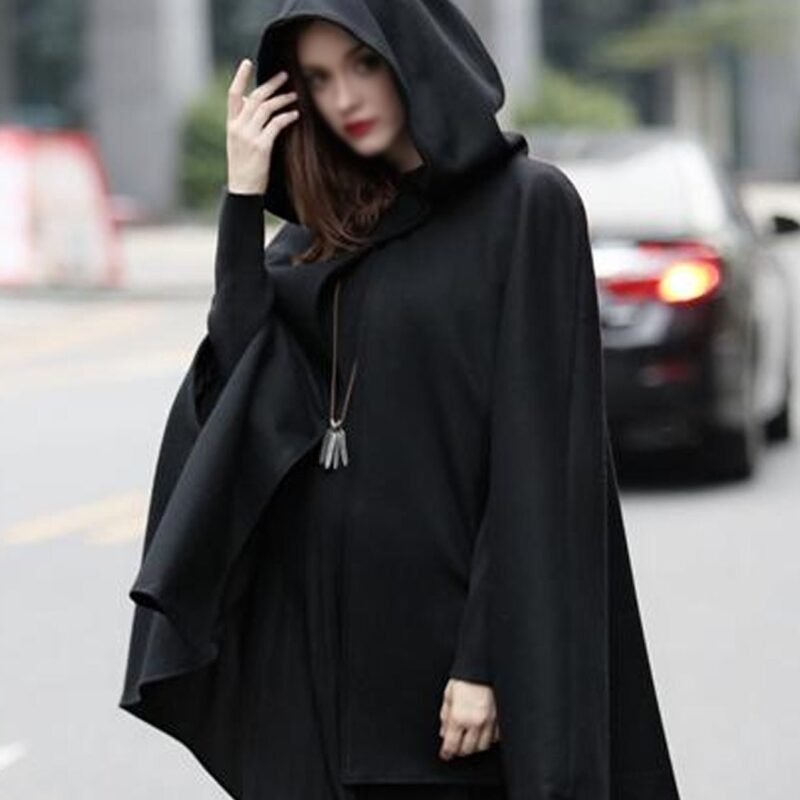 Halloween Black Cloak