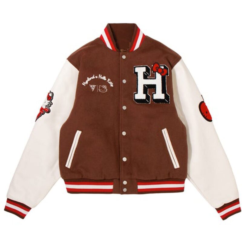 Hello Kitty Apples Varsity Jacket