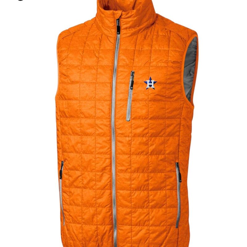 Houston Astros Full-Zip Quilted Puffer Vest